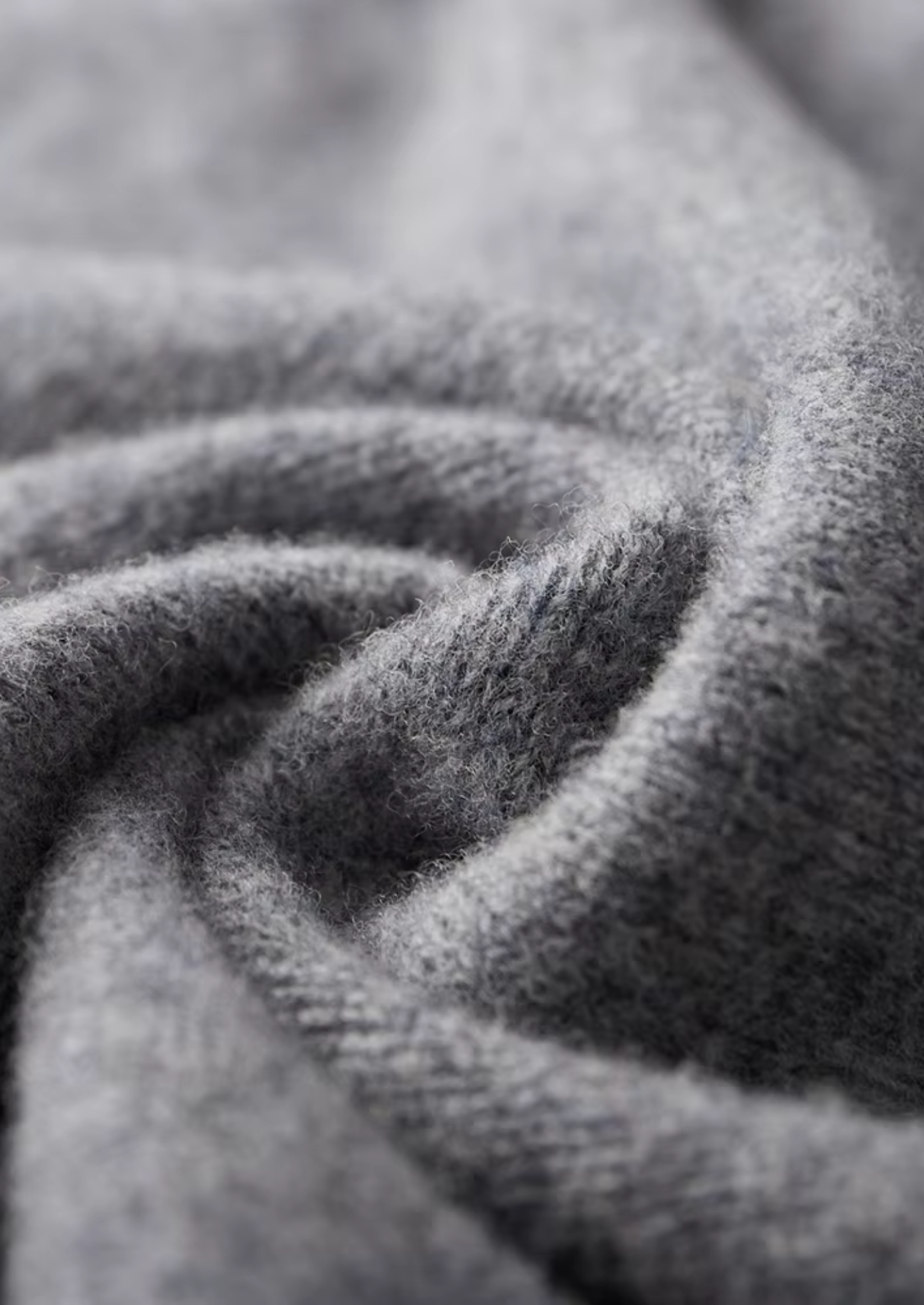 MERINO ZIP TWO-TONE CARDIGAN