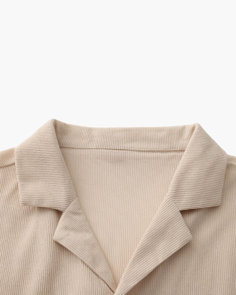 The Riviera Velvet-Corduroy Set
