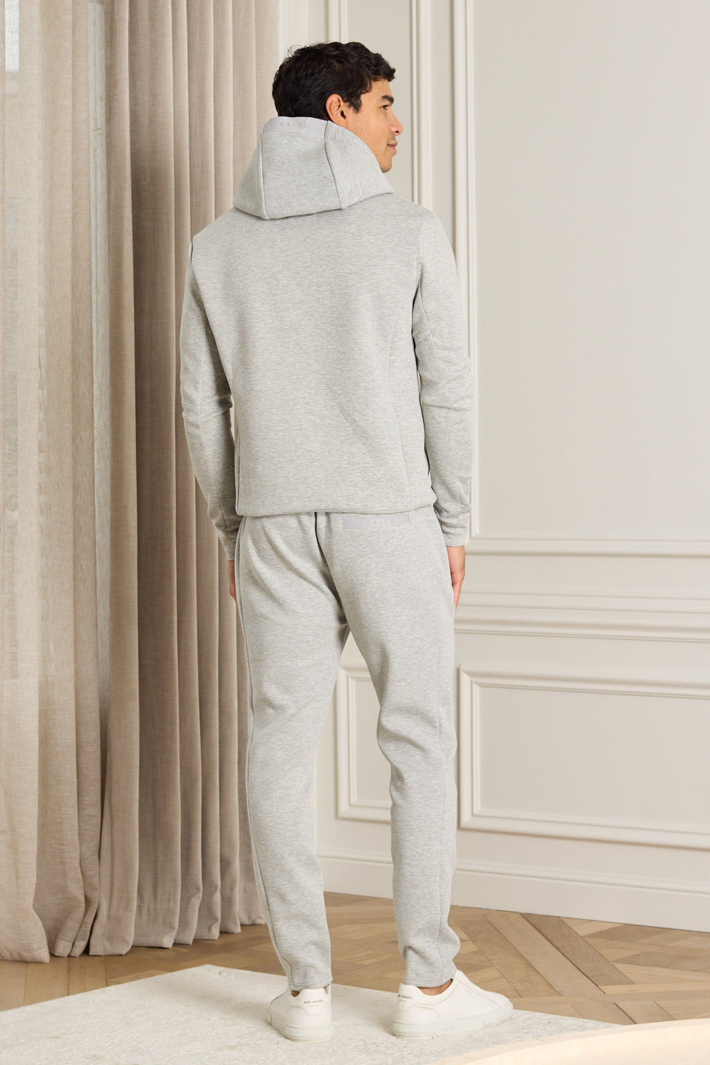 Luxe Hoodie - Grey Marl