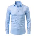 Old Money Stretch Button-up Shirt