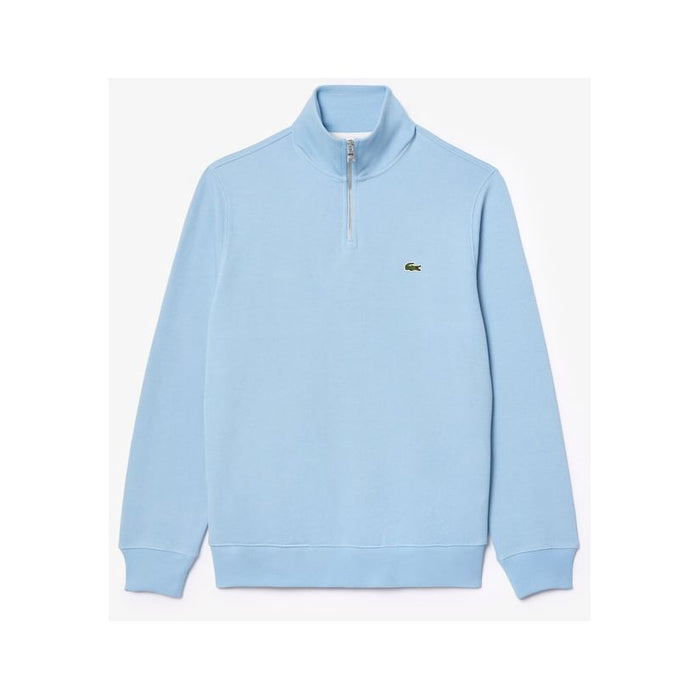 Zippered Stand Up Collar Sweat