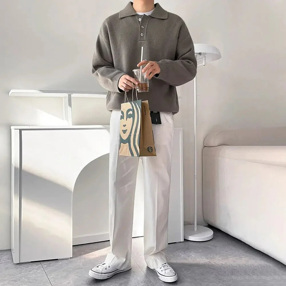 Grey-Sweater