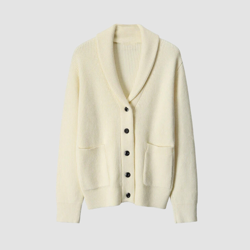 Old Money Old Money Knitted V-Neck Cardigan