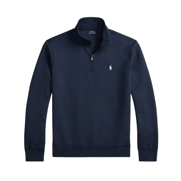 Quarter-Zip Mockneck Sweater