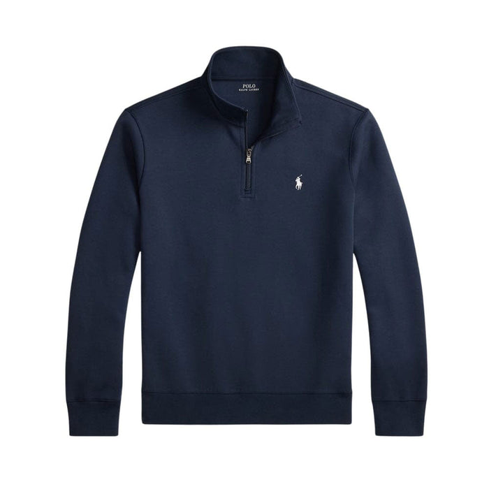 Quarter-Zip Mockneck Sweater